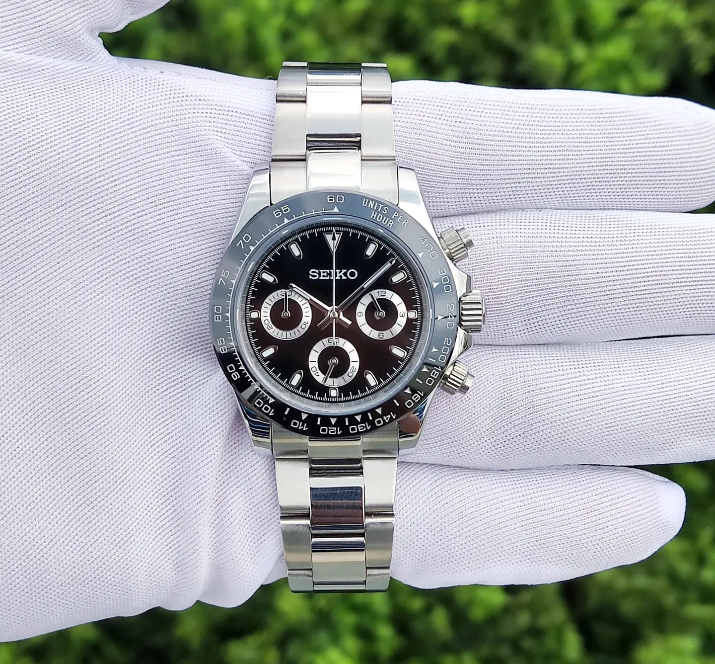 SEIKTONA | CHRONOGRAPH BLACK