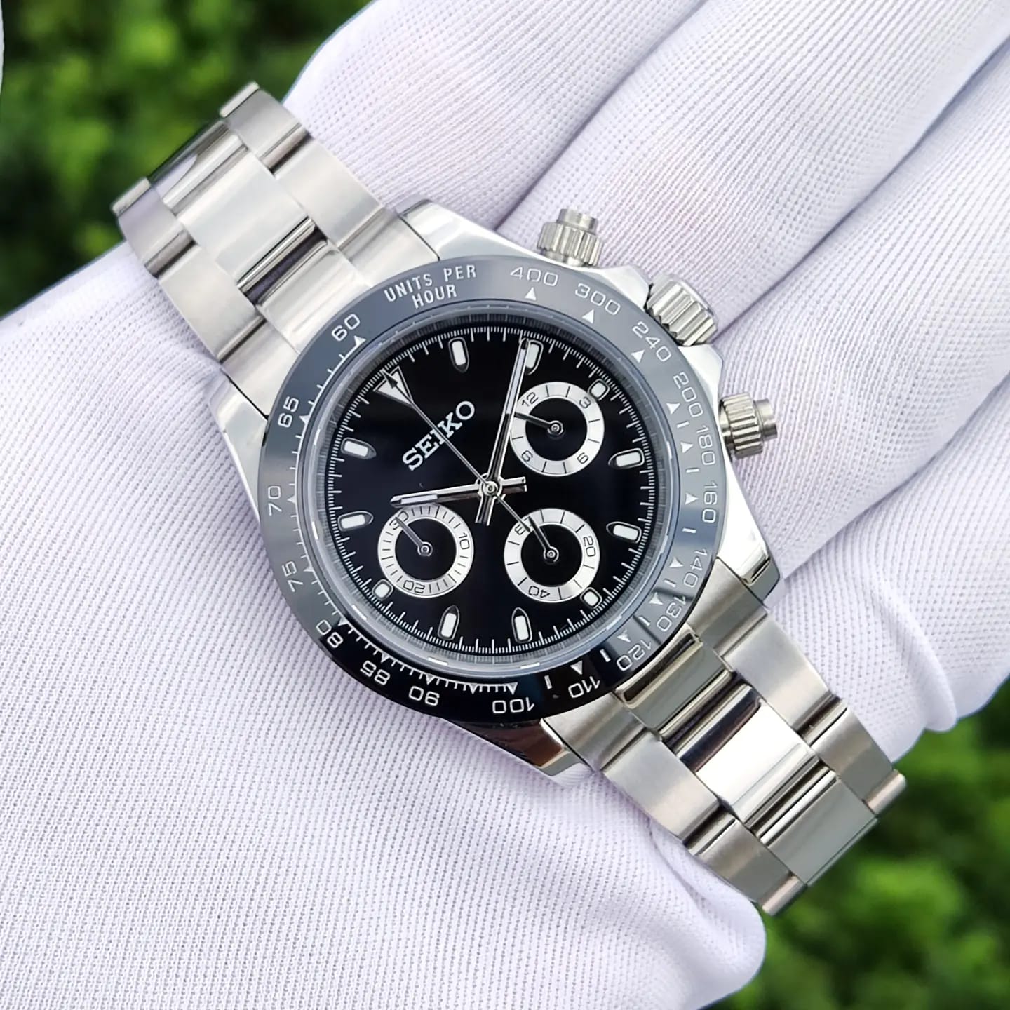 SEIKTONA | CHRONOGRAPH BLACK