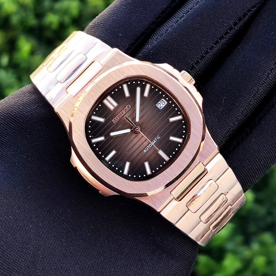 SEIKOLUS | DARK BROWN (ROSE-GOLD)